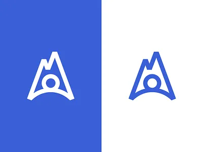 Human / mountain / Logo design climb hill human logo mark mountain peak person rock summit symbol top