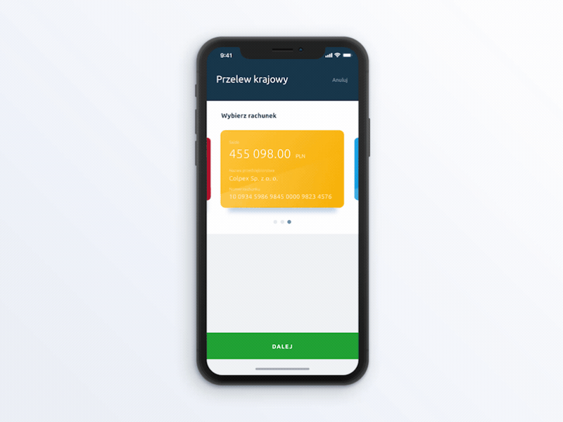 Hey, it's just for fun... animation apps banking finance iphone mobile motion