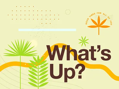 Whats Up? abstract art artwork geometry graphic patterns print type