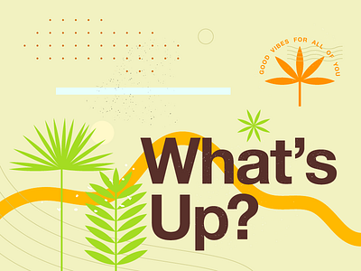 Whats Up? abstract art artwork geometry graphic patterns print type