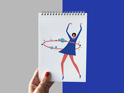 Circle circle handmade hula hoop illustration illustrator planet shot