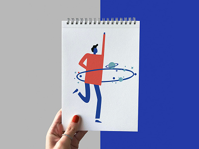 Circle circle handmade hula hoop illustration illustrator planet shot