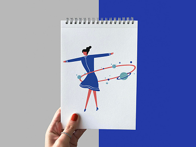 Circle circle handmade hula hoop illustration illustrator planet shot
