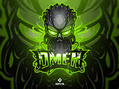 Omen Esport Logo branding design esport gaming graphic logo mascot sport twitch