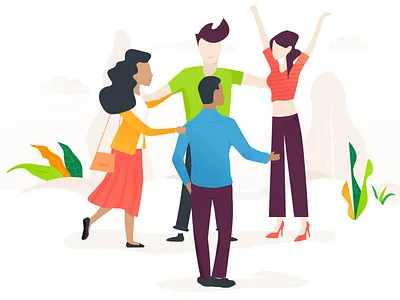 Customer Happiness Awards 2018 illustration awards customer flat happy illustration nicereply satisfaction