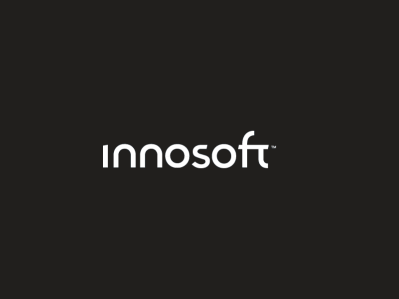 Innosoft Dynamic Brand Identity animation brand circle design it logo motion ring soft