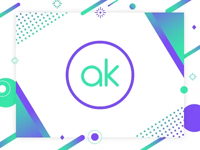 Ak Logo Design branding colors design identity inspiration logo logomark logotype monogram ui ux