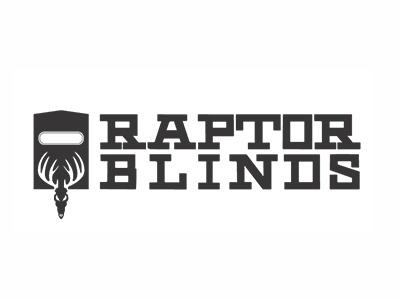 Raptor Blinds Logo identity