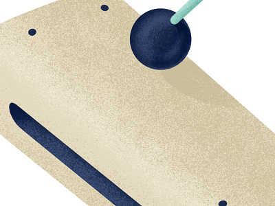 W is for Wood Block childrens illustration music personal projects