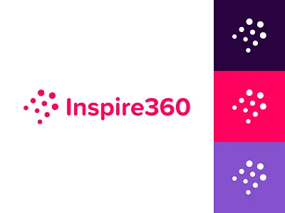 Inspire Logo brand identity branding education fitness illustration logo platform tech