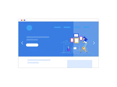 Illustration web airbn apple google graphic home illustration living uber web