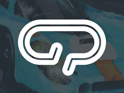 Grandprix.io icon car framed grandprix icon logo motorsport musuem porsche prints sport vector