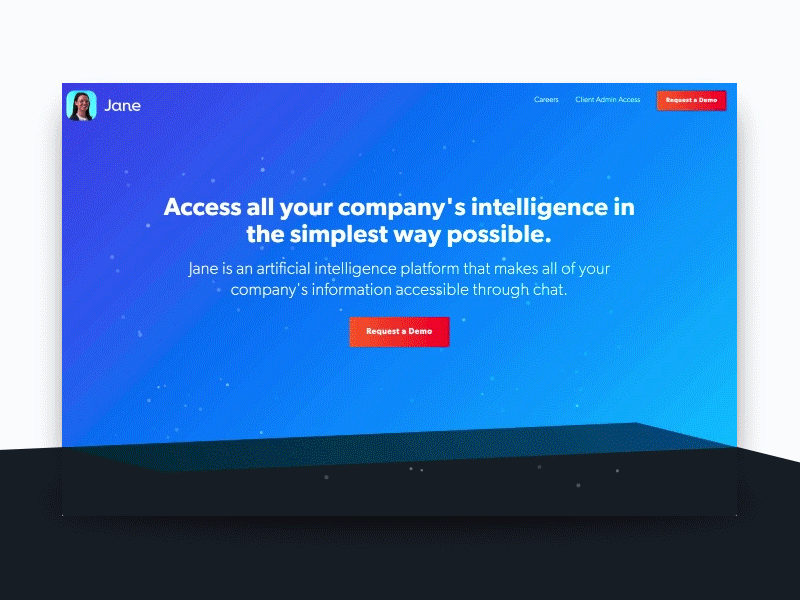 Jane.ai | Version 1.0 ai branding company website marketing marketing site product ui design web design website