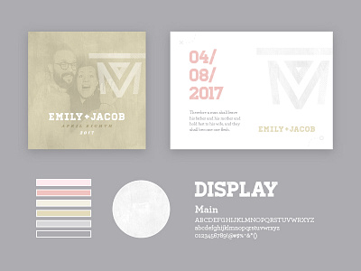 Wedding Identity V2 branding colors design identity invite iowa print rsvp type web wedding