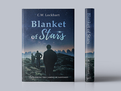 Blanket Of Stars book cover design graphic design photo manipulation