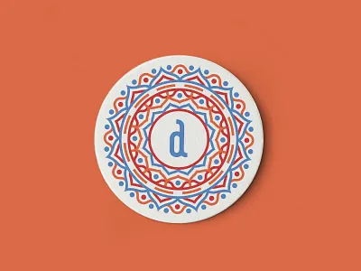Dalup Coaster branding colors identity illustrator letters logo mockup pattern pitu print type typography