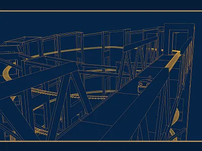 Biggest Little Railway Motion Graphics 3d c4d cell shaded cinema 4d doc motion graphics train tv