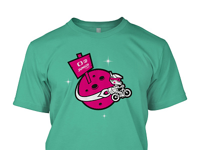 T-hirt design - JUNIOR Trophy 2018 bike cartoon comics junior kid kolo kpž planet t shirt