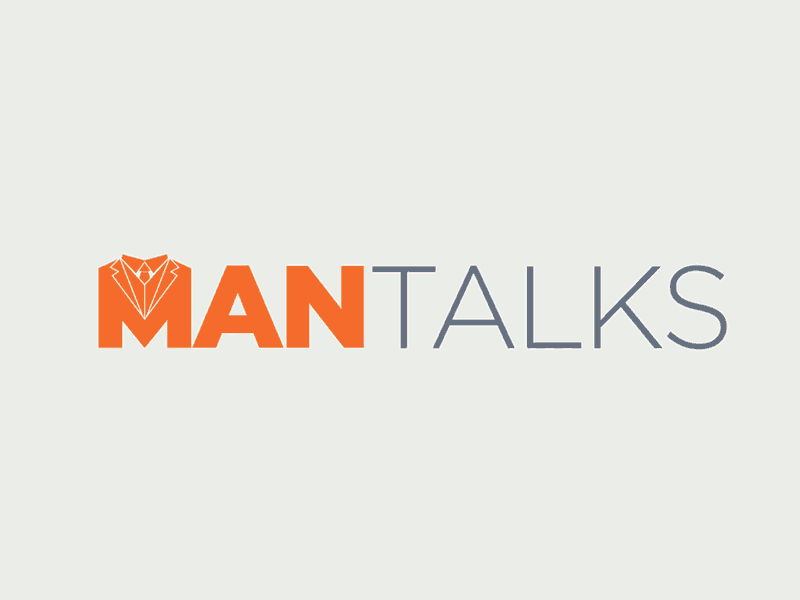 MAN TALKS IDENT animation bumper ident man mograph talk