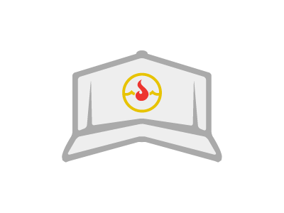 FireWave Pizza camping cap food hats pizza trucker hat