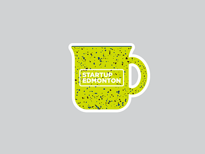 Startup Edmonton Sticker - Mug alberta coffee edmonton green laptop sticker mug sticker tech yeg