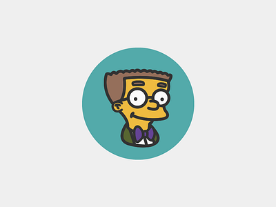 Waylon Smithers | The Simpsons Series animation cartoon fox icon the simpsons tv show vector waylon smithers