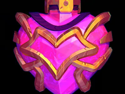 Love Potion 💖 3d illustration