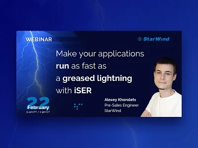 Web Banner banner blue banner lightning star wind webbanner webinar