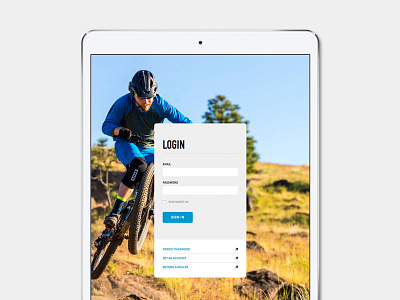 Marin Bikes interface mobile responsive ui ux web app website