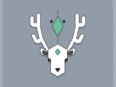 Geometric Deer deer design geometric graphic