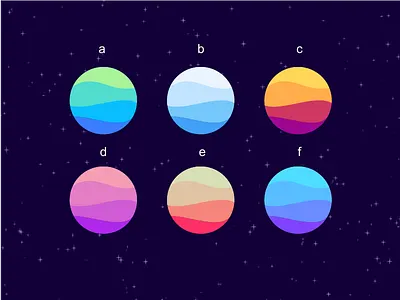 colors for waves color flat color flat design icon logo logogram logos monogram waves