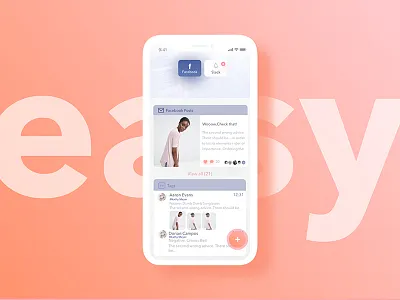 Easy Do design easy ios mobile orange
