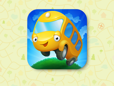 Icon for game appicon game icon illustrator ios kids vector