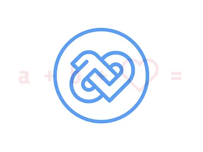 Monogram logo blue letters logo logotype mark monogram photographer photography