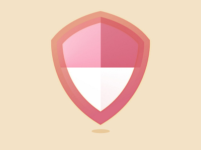 Shield icon color design icon illustration shield typehue