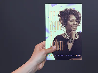 Open your big mouth book cover design cover design graphic design