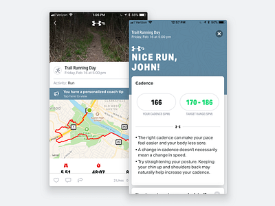 Connected Footwear Coaching cadence coach data run science sport