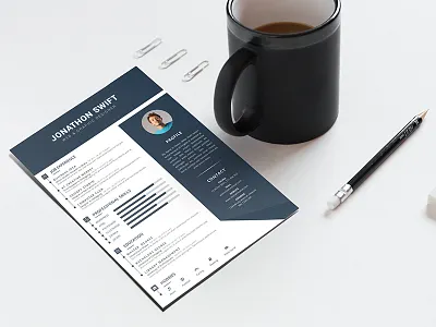 Resume cv resume simple template
