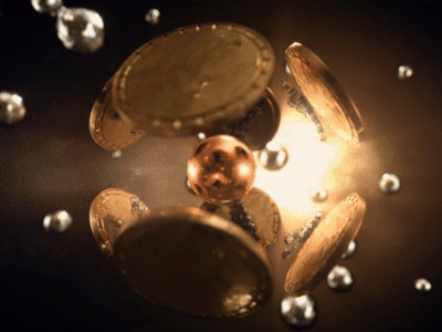 Golden Coins 3d animation cgi gold vfx