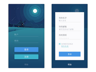 Login page login page