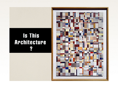 Is This Architecture ? exhibition poster ticket