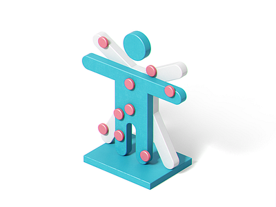 Orthopedics icon 3d 3dillustration digital icon illustration illustrations orthopedics