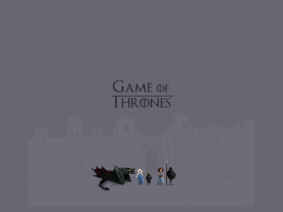 Game Of Thrones Pixel Art art game game of thrones pixel