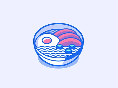 Ramen - Japan life asian bowl food illustration japan japanese noodles outline ramen soup vector yummy