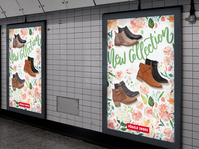 Voegele Shoes New Collection Design bloom flowers new collection shoes spring