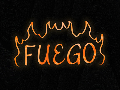 Fuego Hand Lettering burn fire firefighter heat joulles lighter lit prism punk skater smoke thrasher