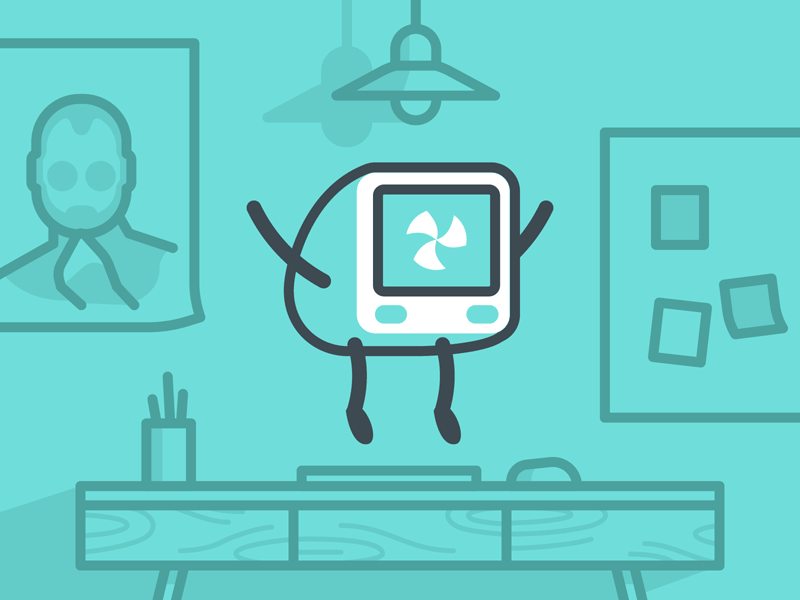 Digitalpal burger coffee debut desk dribbble food imac light speaker steve stroke toaster