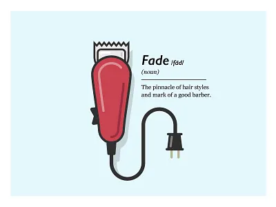Fade Definition barber definition fade richmond typography virginia