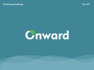 Onward - #dailylogochallenge - Day 5 5 automobile branding car dailylogochallenge day design driverless electric logo technology