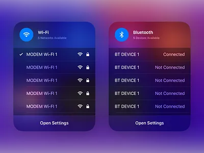 Control Center Enhancements cc concept ios